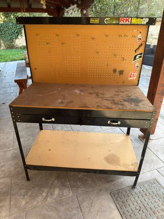 Mesa Taller Bricolaje con Panel