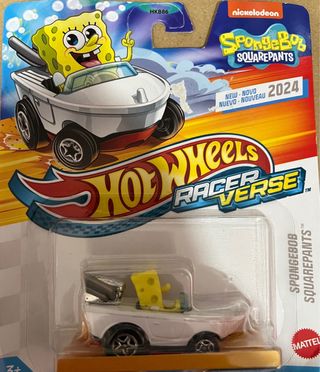 Hot Wheels Racer Verse Spongebob 2024