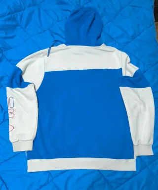 Sudadera Fila Blanca y Azul