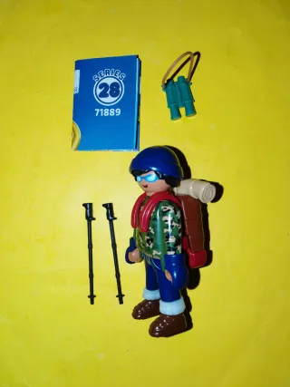 Playmobil Figura Serie 28 excursionista senderista