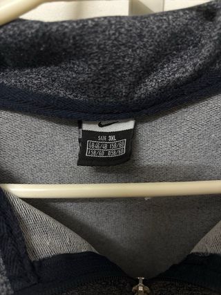 Chaqueta vintage Nike azul y gris