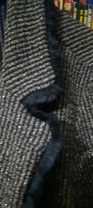 Giacca donna marrone con dettagli oro taglia M