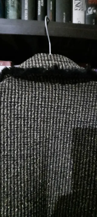 Giacca donna marrone con dettagli oro taglia M