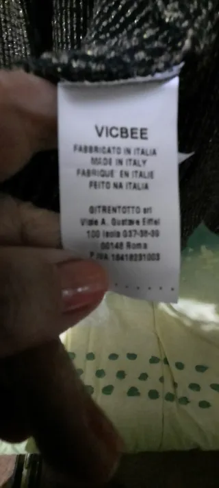 Giacca donna marrone con dettagli oro taglia M