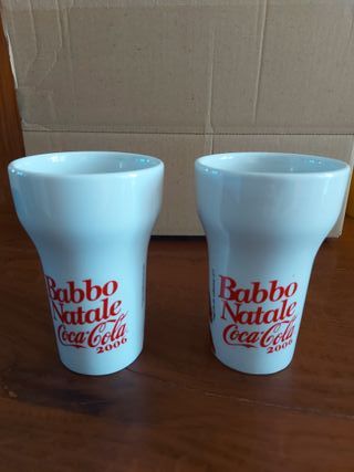 Bicchieri Coca Cola Babbo Natale 2006
