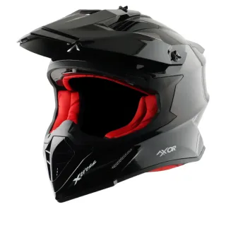Casco X-Cross Blanco, Negro y Amarillo