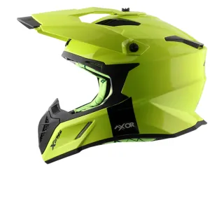 Casco X-Cross Blanco, Negro y Amarillo
