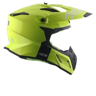Casco X-Cross Blanco, Negro y Amarillo