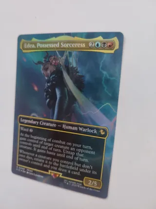 Carta Magic Edea Sorceress Foil Fullart