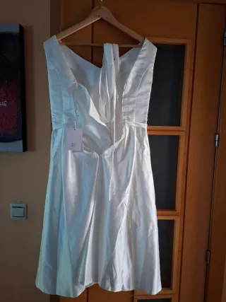 Vestido blanco elegante