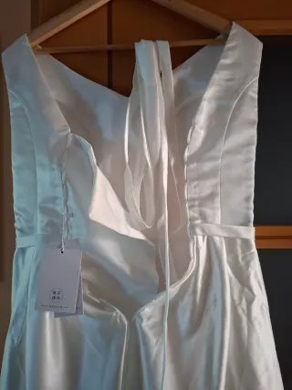 Vestido blanco elegante