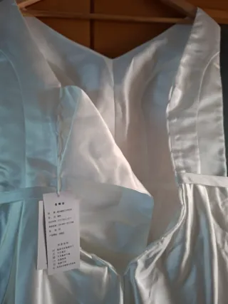 Vestido blanco elegante