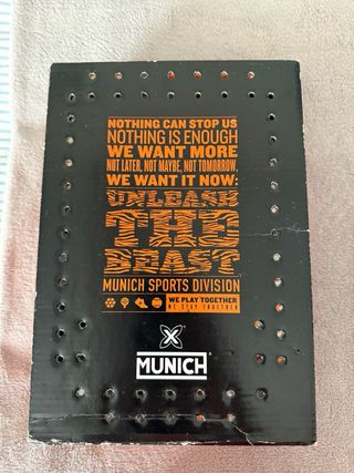 Zapatillas Chico Munich Casual Azul/Rojo Talla 37