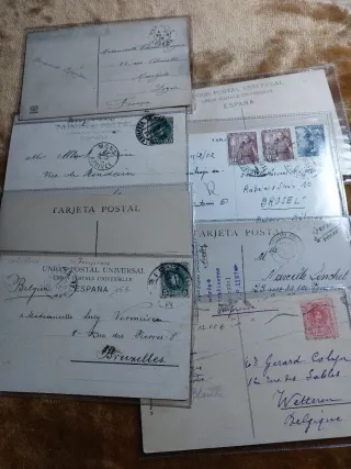 Lote 8 Postales Antiguas Madrid