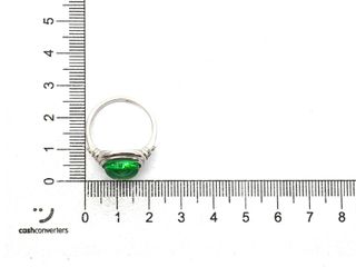 sortija plata 925mm con piedra con circonita t. 16 (17,84 mm)