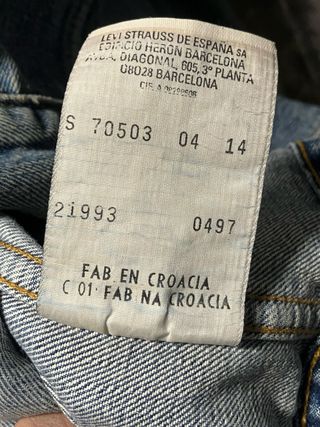 Chaqueta tejana Levi's Talla M