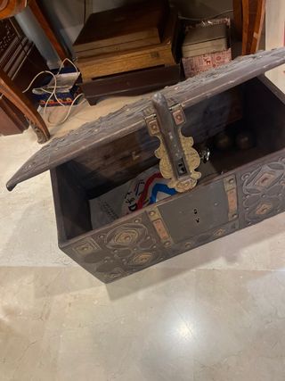 Arca de viaje bereber antigua