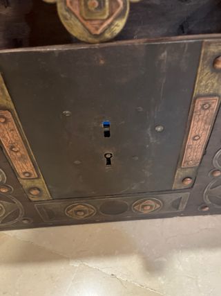 Arca de viaje bereber antigua