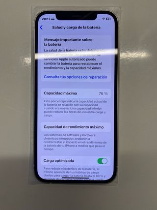 iPhone 12 blanco 128gb