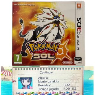 Pokémon Sol 3DS JOYA