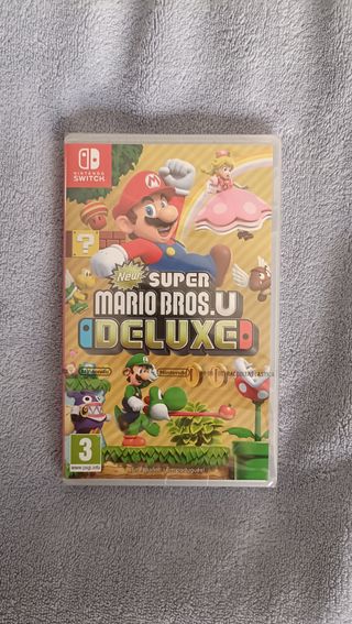 Super Mario Bros U Deluxe Switch Precintado PAL ES