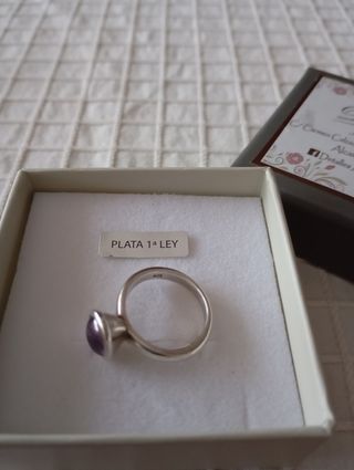 Anillo plata de ley 925