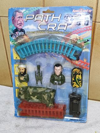 Giocattoli Vintage: Bush e Bin Laden