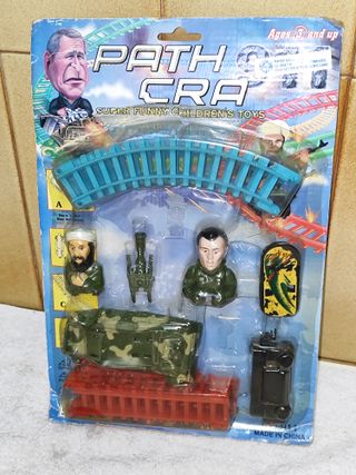 Giocattoli Vintage: Bush e Bin Laden