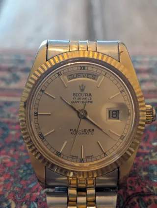 Reloj Sicura Day-Date