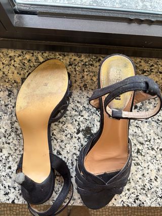 Sandali neri Trendy aperti