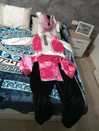 Traje de Paje Rosa