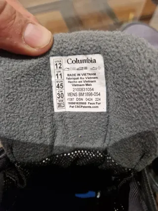 Botas de montaña Columbia Talla 45