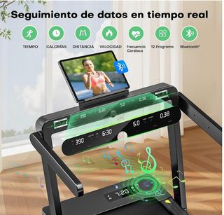 Cinta de Correr Plegable 1-14 Km/h