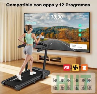 Cinta de Correr Plegable 1-14 Km/h