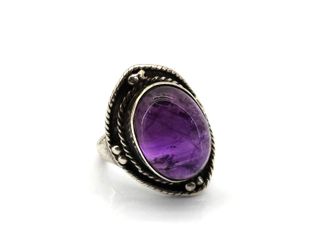 anillo plata 925mm con piedra con circonita