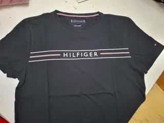 T-shirt Tommy Hilfiger Uomo Nera Taglia L