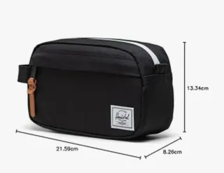 Neceser Herschel Chapter Negro y Marrón