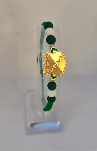 Pulsera Deportivo Cali Oro y Verde