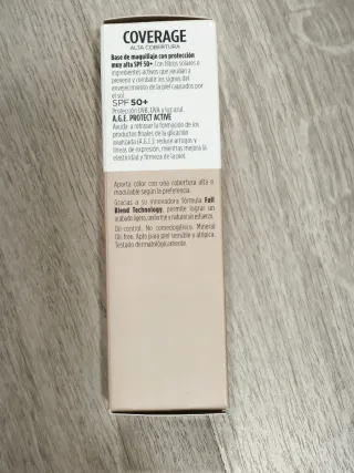 ISDIN Coverage Base de Maquillaje SPF50+ 3.0 Sand