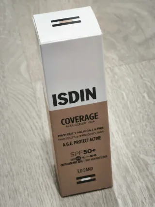 ISDIN Coverage Base de Maquillaje SPF50+ 3.0 Sand