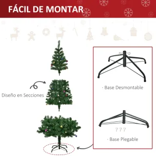 Árbol Navidad con Adornos