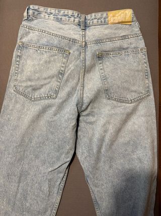 Pantalones Baggy Pull&Bear Azul Talla M