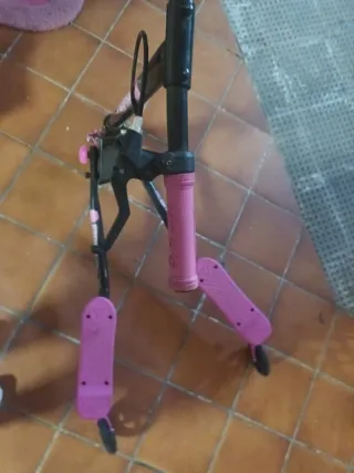 Patinete 3 ruedas niña rosa