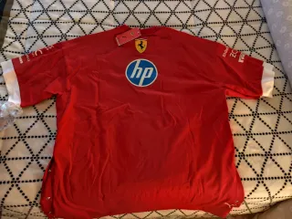 Camiseta Ferrari Hamilton Puma Talla L Roja