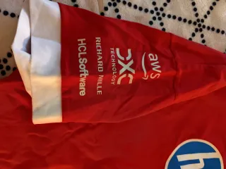 Camiseta Ferrari Hamilton Puma Talla L Roja