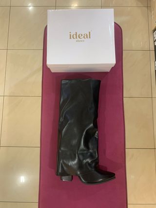 Stivali texani con risvolta Givenchy neri