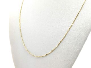 cadena oro 18k 22cm