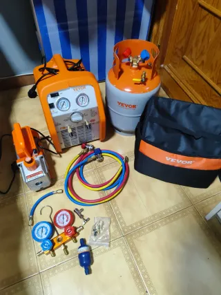 Kit Mantenimiento A/A Naranja/Plata