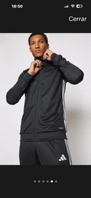 Chándal Adidas Negro Talla XL nuevo a estrenar