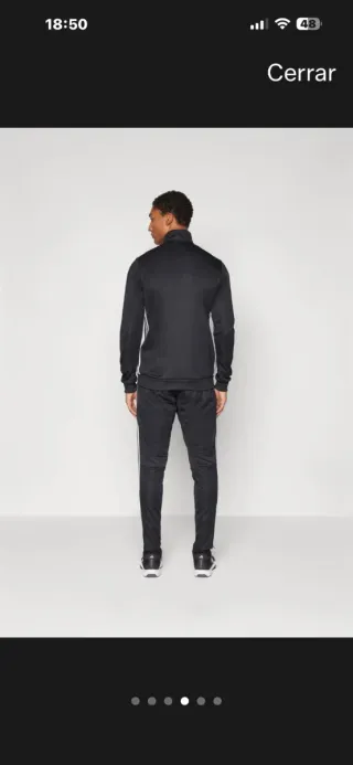 Chándal Adidas Negro Talla XL nuevo a estrenar